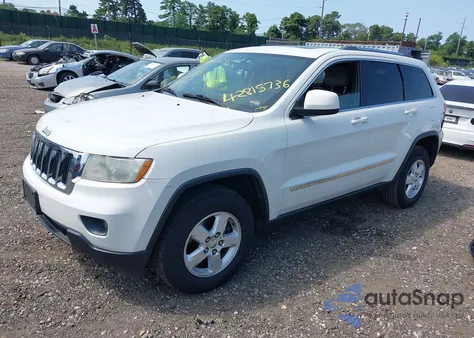 2012 Jeep Grand Cherokee Laredo из США, поврежденный, VIN 1C4RJFAGXCC255602